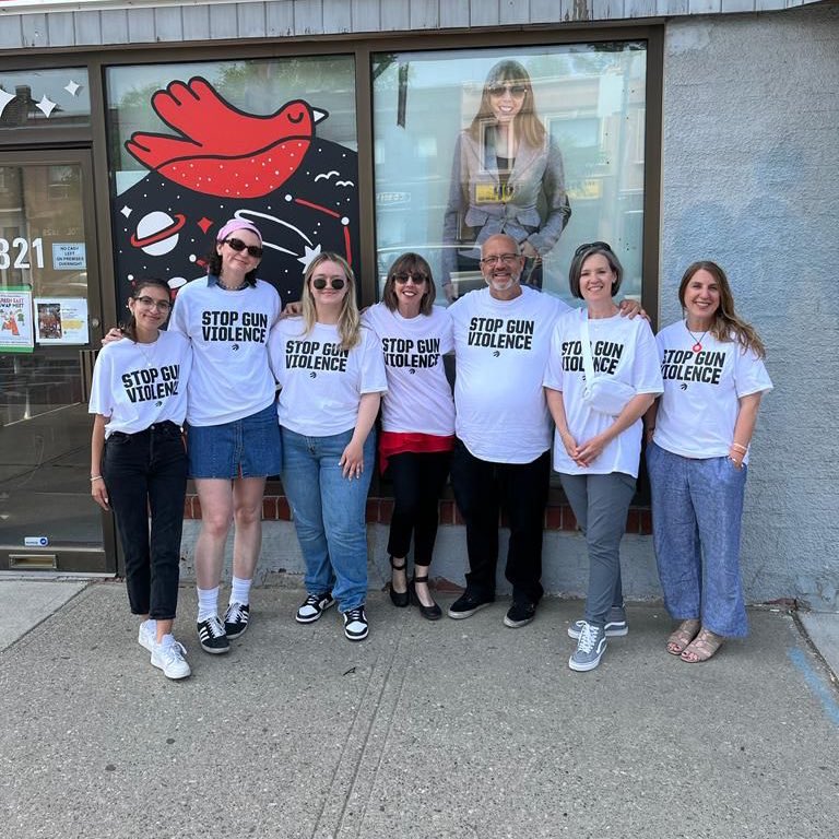 Today is the 1st National Day Against Gun Violence in Canada. We're wearing white as a symbol of peace &amp; ceasefire, to drive awareness regarding the rise in gun violence that impacts many of our neighborhoods. Remembering our friend Reese today 🤍 #StopGunViolence #DanforthStrong