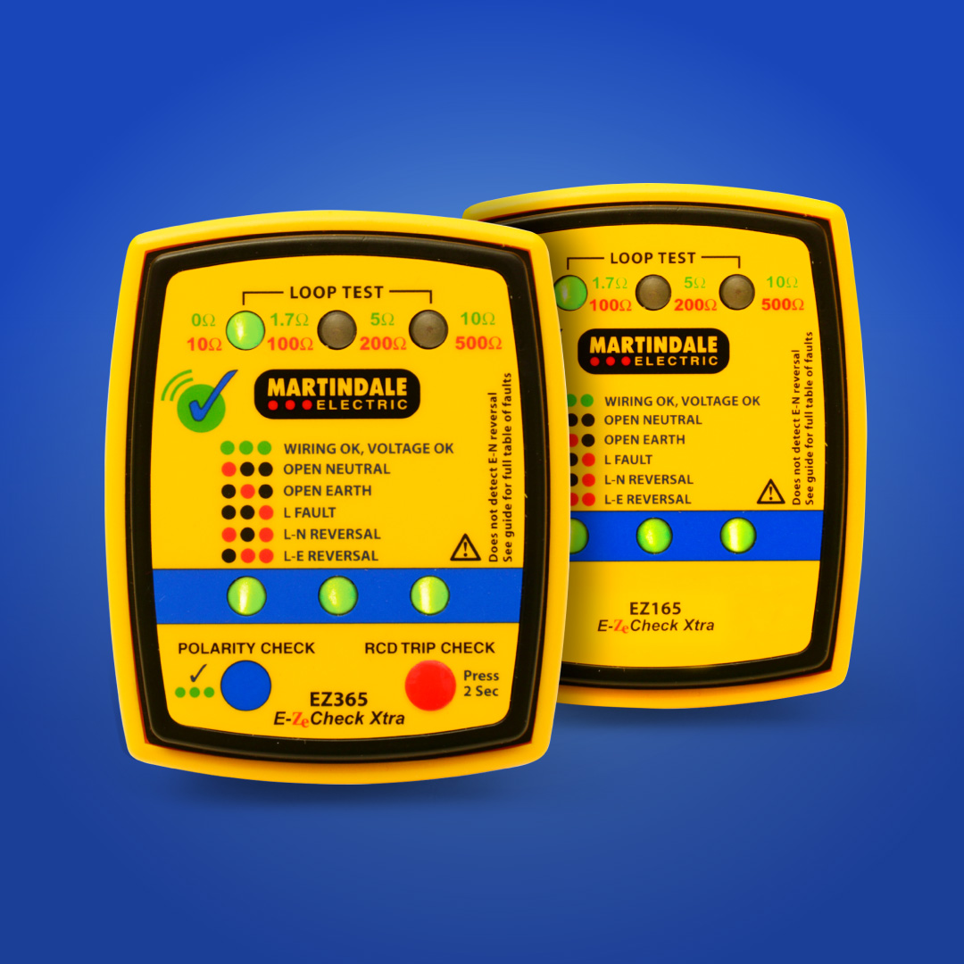 MartindaleElec's tweet image. Introducing the new Martindale EZ165 &amp;amp; EZ365 advanced socket &amp;amp; non-trip earth loop testers! Find out more about the EZ165 and EZ365 here: martindale-electric.co.uk/socket-testing/

#SocketTester #Electrician #Sockettesting