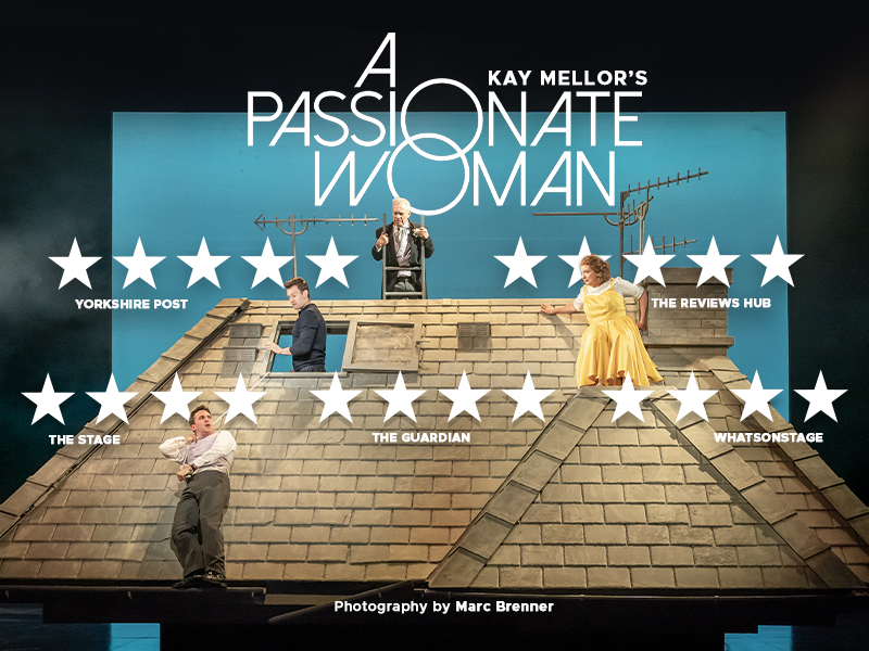 'We've got to live this life for every moment, because this might be all we've got.' ❤️

Just one week left of our 'sensational' ★ ★ ★ ★ ★  production of #APassionateWoman.

Grab your tickets now!
📅 Until 10 June
🎟️ bit.ly/3IV7rVo