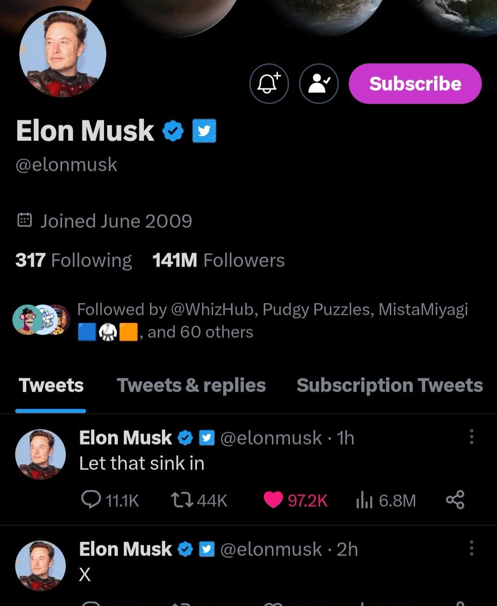 I want my community to be more bigger than <a href="/elonmusk/">Elon Musk</a>

My community all its about #Crypto and #NFT 

#ElonMuskvsAlphaNation