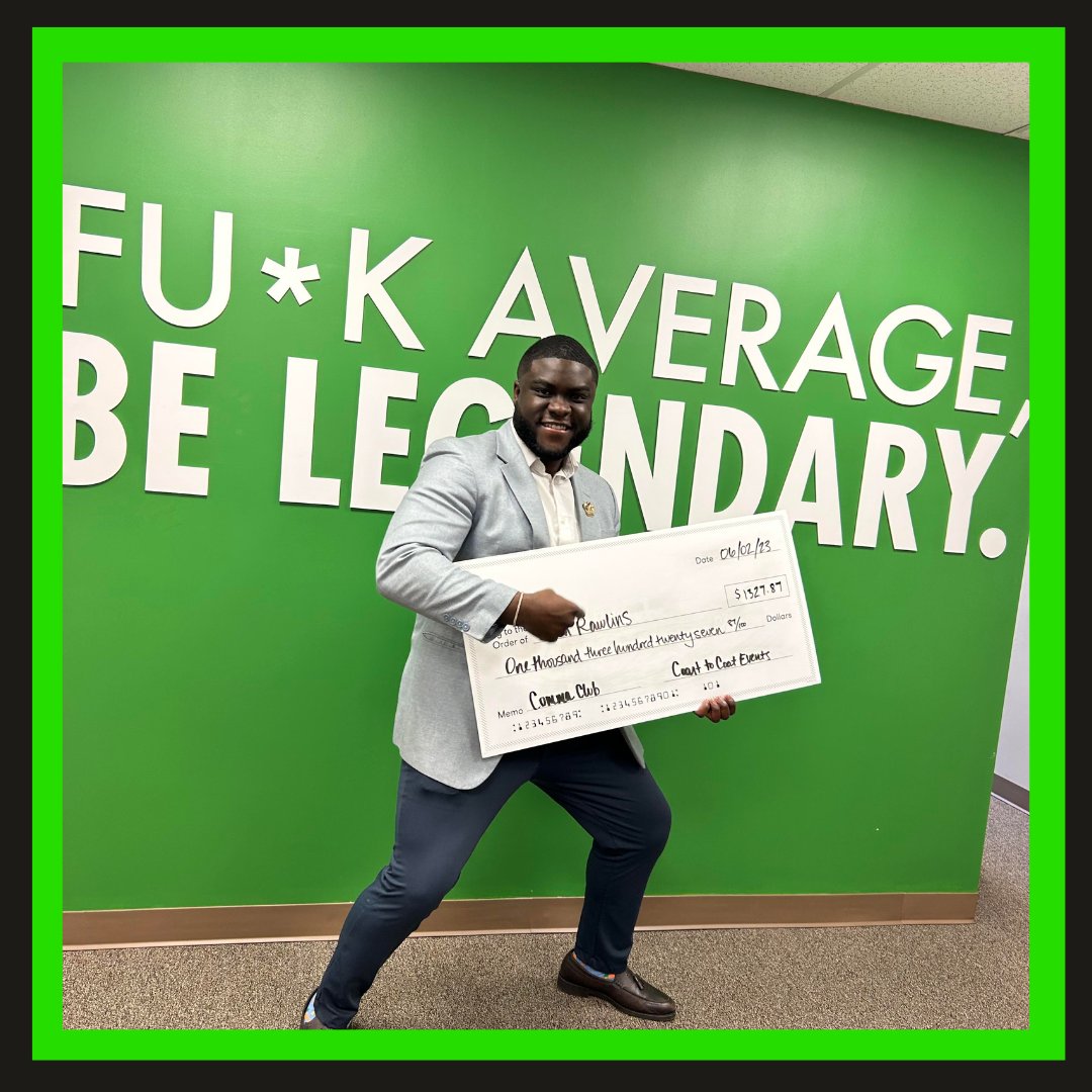 ANOTHER ONE!! Everyone please come together to congratulate Josh our Director of Operations on getting his Comma Club check, Josh is always rockin & rollin!  Big shout out to the heart of our company!! 

#Success #Business #BigCheck # Friyay #MoneyMoves #NOLA #NewOrleans #C2C