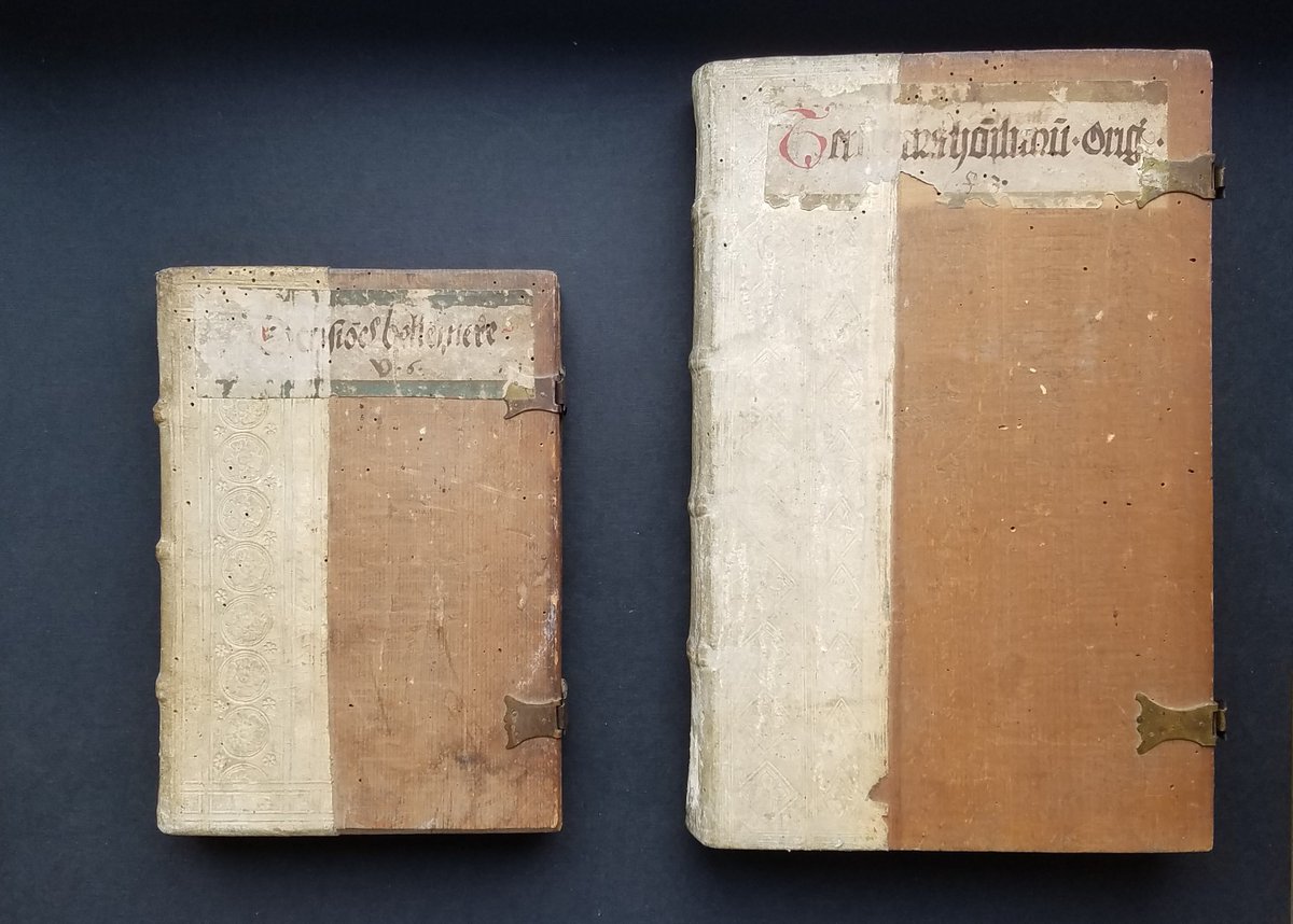 Wie sahen Ulms erste Bibliotheksbücher eigentlich aus? Im #buchdesmonats Juni geht es um die eigenwillige Bibliotheksstiftung des Münsterpfarrers Ulrich Krafft und kniffelig-kodikologische Provenienzforschung: ulm1516.hypotheses.org/970