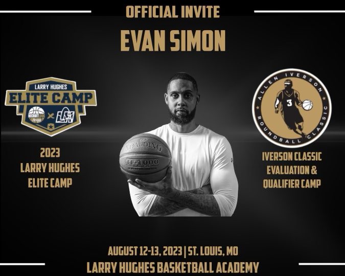 Thank you @RL_Hoops for the invite to the Larry Hughes Elite Camp! @ArsenalHoops @evan_asleson @CoachJBAH @MichaelAsleson @PrepHoopsMO @RL_HoopsMO @iversonclassic @thereallhughes