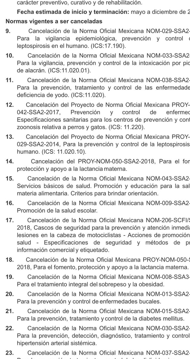 Para que la comunidad esté informada y sepan el daño al sector salud , va a costar miles de vidas 

dof.gob.mx/nota_detalle.p…