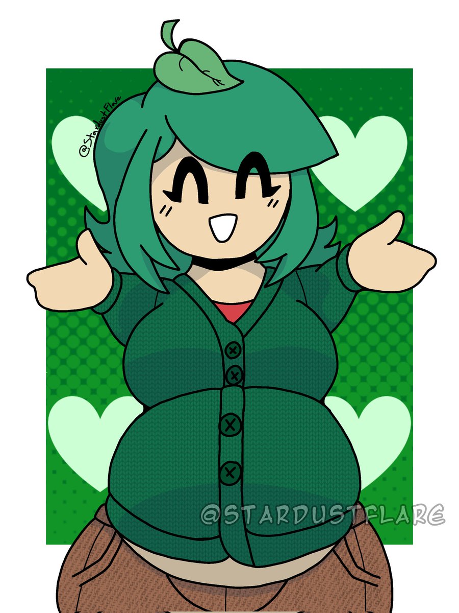 Who wants a hug from Leaf Girl? 🍃

#ArtistOnTwitter #OC