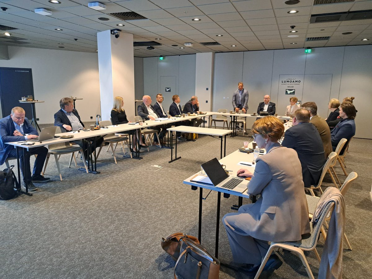 Turun kaupunkiseudun kuntajohtajat tutustumassa #Tampereenseutu'n kolleegoihin ja seutuyhteistyöhön. Menestystä seututyöhönne!