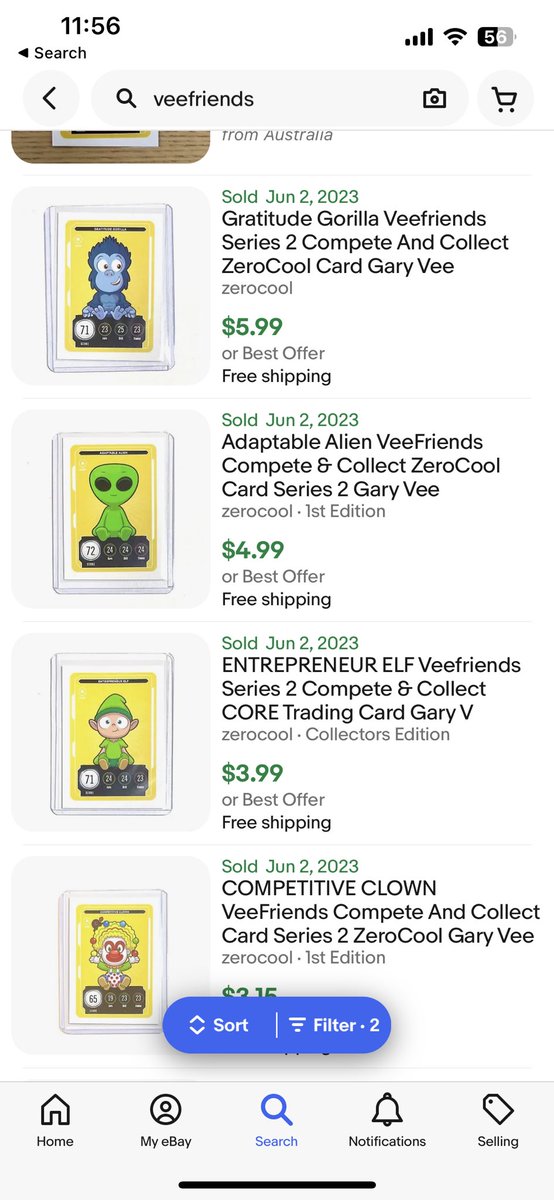 Let’s see if I get any of these