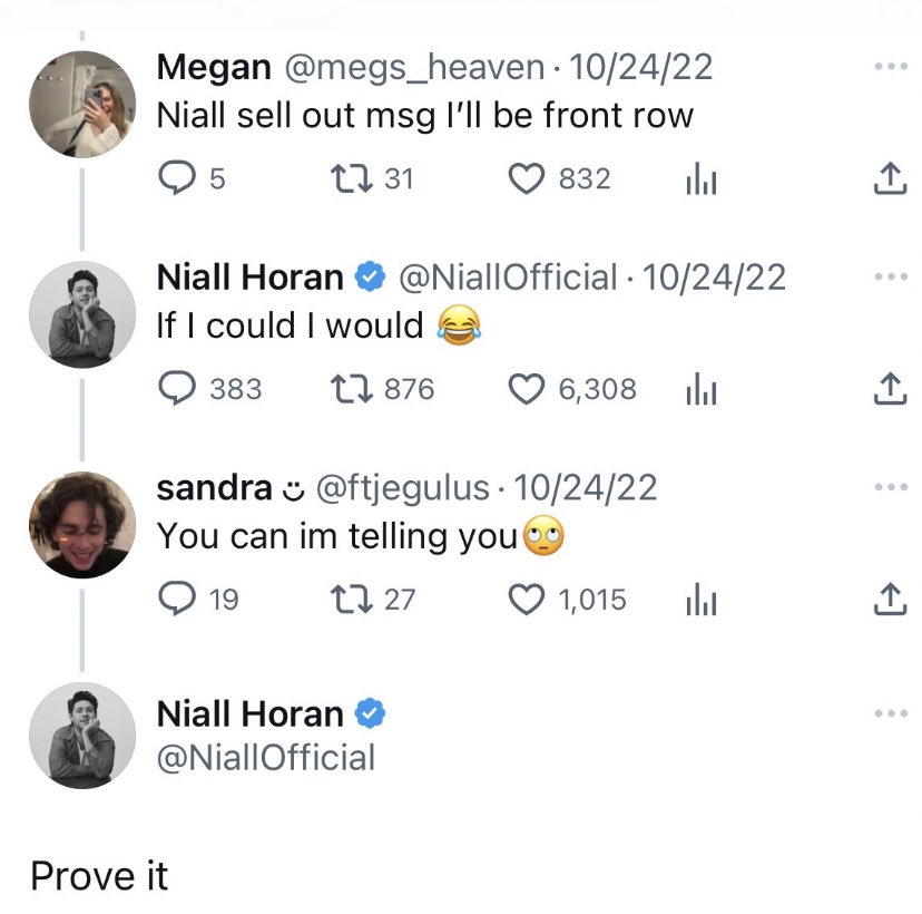 Niall horan twitter discount