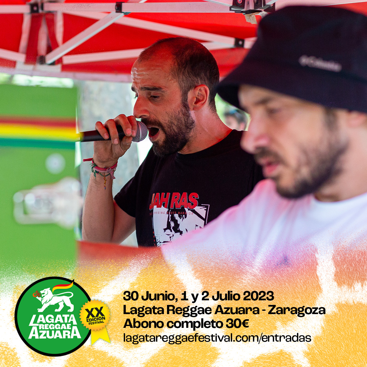 lagatareggae's tweet photo. Chata Flores¡Freedom Vibration estarán en Lagata Reggae Azuara 2023!
Lagata Reggae apoyando el sonido reggae hecho en Aragón desde 2004. 💚💛❤️
#azuara #campodebelchite #freedomvibration  #reggaefestival #reggaevibes

Abono completo 30€, https://t.co/DrqwxMZ5jj https://t.co/fdNtAGxIJm