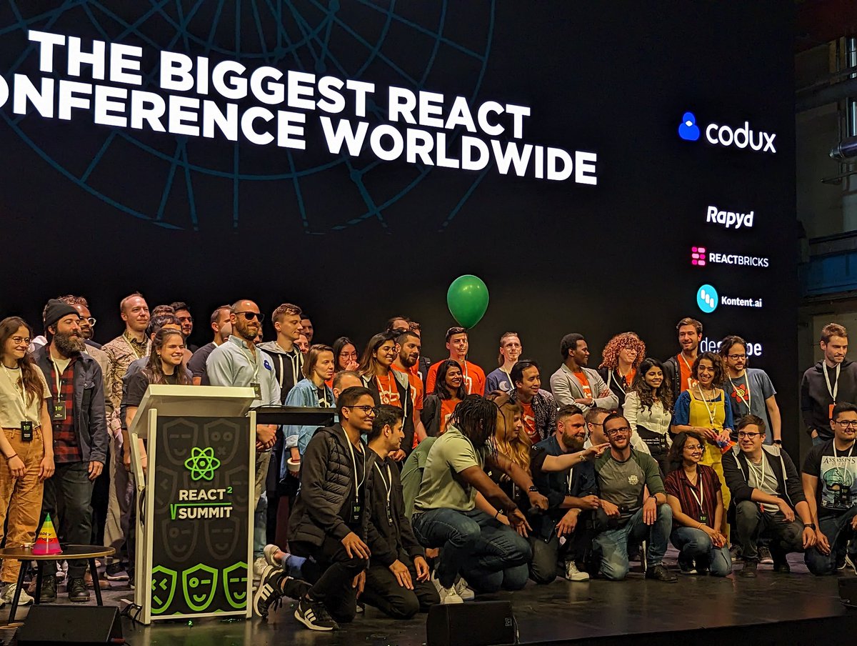 CodingGarden's tweet image. That&apos;s a wrap on #reactsummit 2023! So happy I was able to attend and I hope to be back next year!