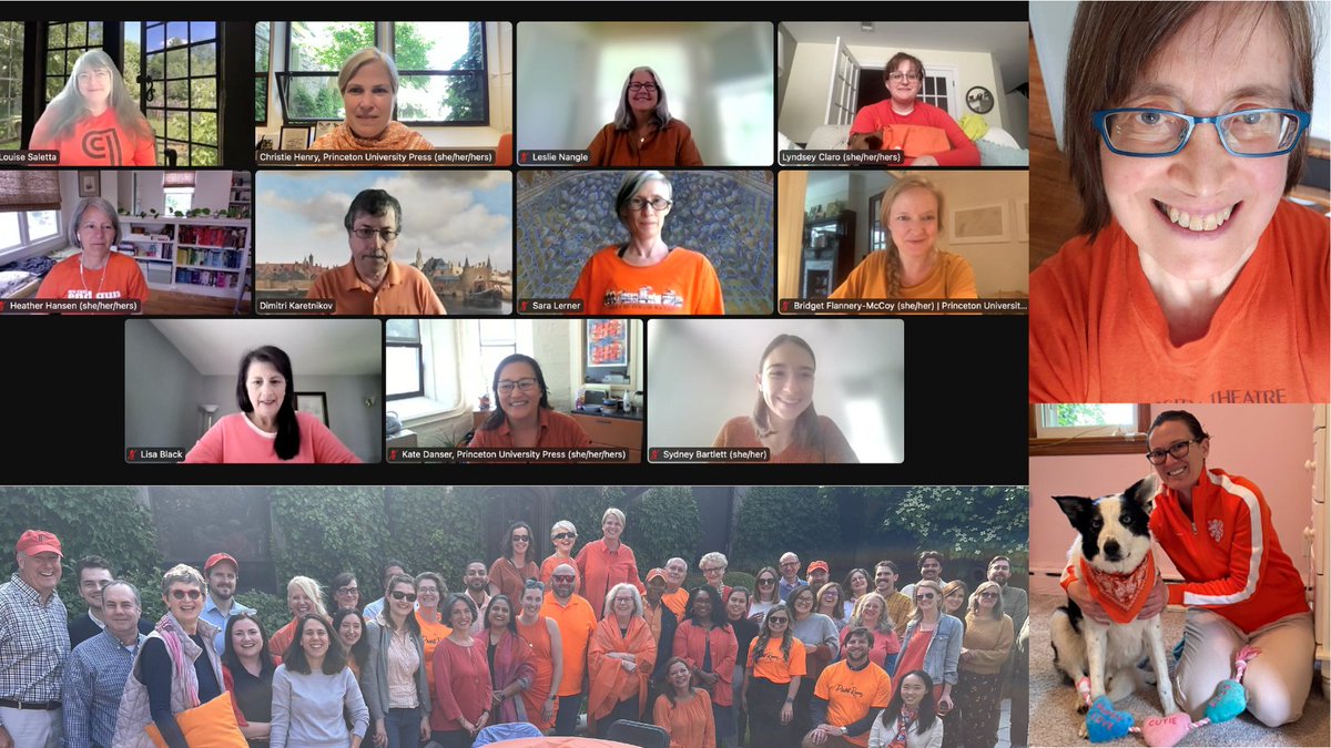 PrincetonUPress's tweet photo. We stand alongside of our AUP peers and #WearOrange this #NationalGunViolenceAwarenessDay for the thousands of people in America whose lives are taken or forever changed by gun violence every year. https://t.co/8cJ9Vp7tsf