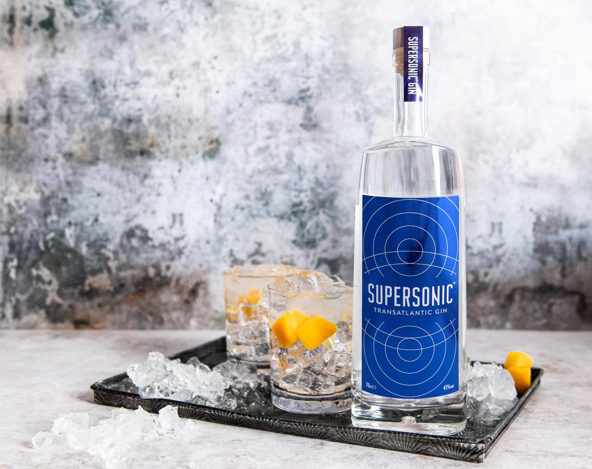 It's G&T season! 🍋 Our new Supersonic London dry gin is crafted with 14 carefully selected transatlantic botanicals, revealing layers of vibrant citrus and enticing exotic notes, making it the perfect summer pour! 🍊 Available to shop on our website >> bit.ly/3WwPDFU