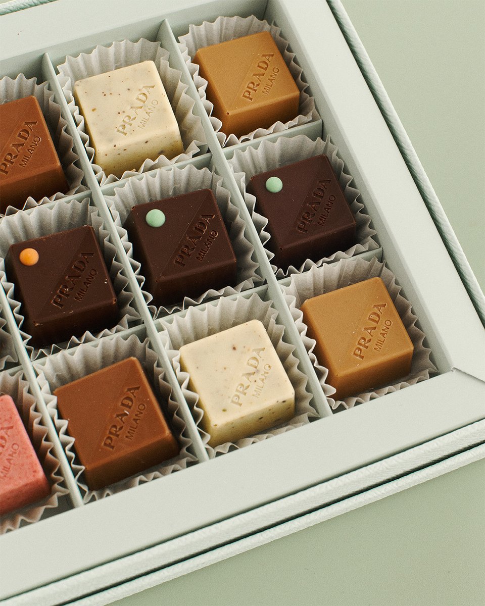 Prada's tweet image. The Prada Caffè adds flavours to an existing Prada palette. 
tinyurl.com/jph5whxa.

#PradaCaffe
#Prada