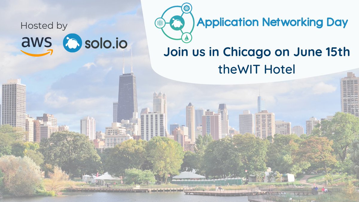 You're invited! Join us in Chicago alongside @AWS to learn about how Gloo Platform — built on Istio, Ambient, Cilium, and eBPF — deployed in your #AWS environment can easily be used to address your greatest business challenges! #AppNetDay

👉 pages.solo.io/Application_Ne…