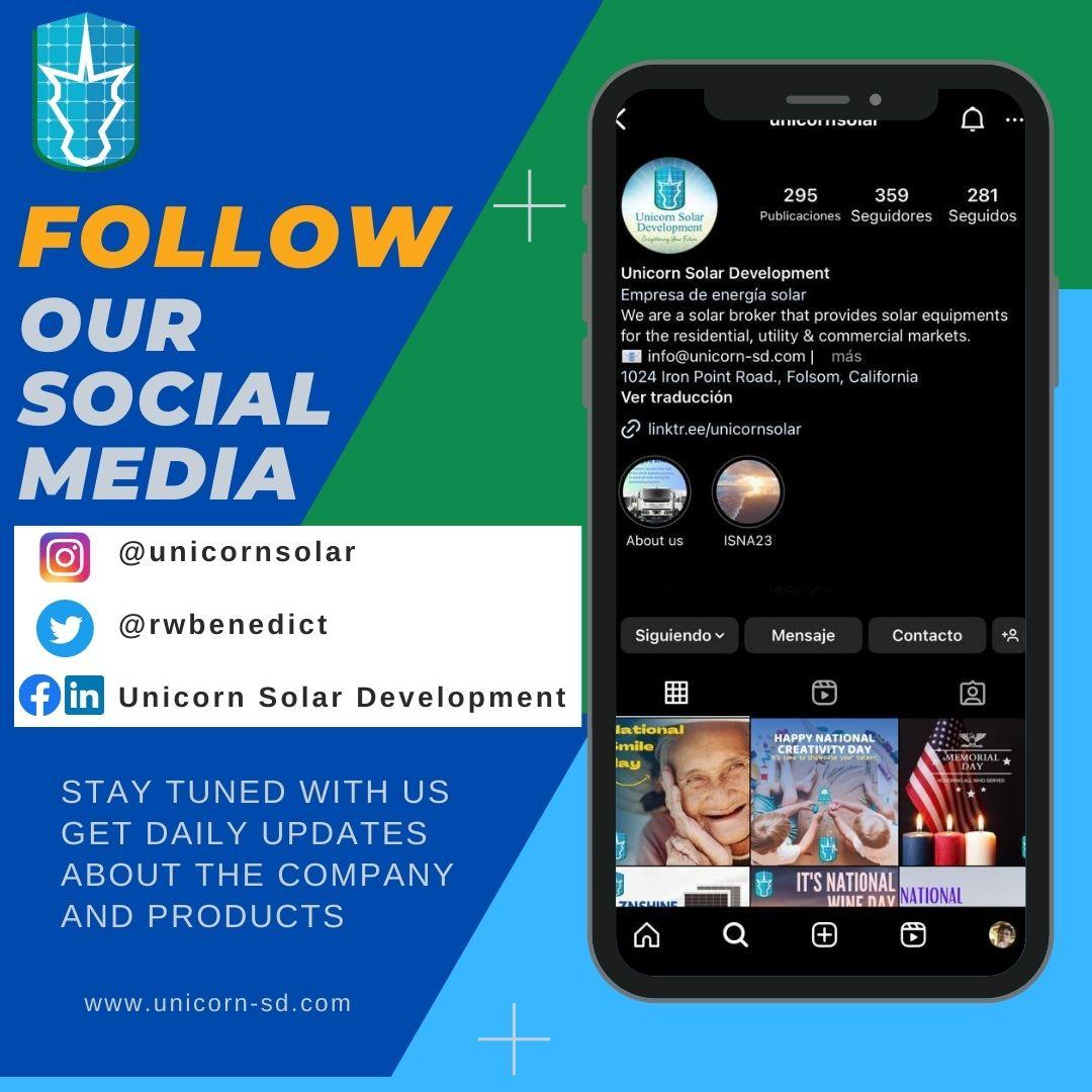 Stay up-to-date with our latest inventory, industry insights and interesting facts by following us on social media! #SolarEnergy #SolarBroker #PVmodules #SolarPanel #RenewableEnergy #GoSolar #SolarPower #SustainableLiving #CleanEnergy #SolarInstallation #EnergyIndependence #G
