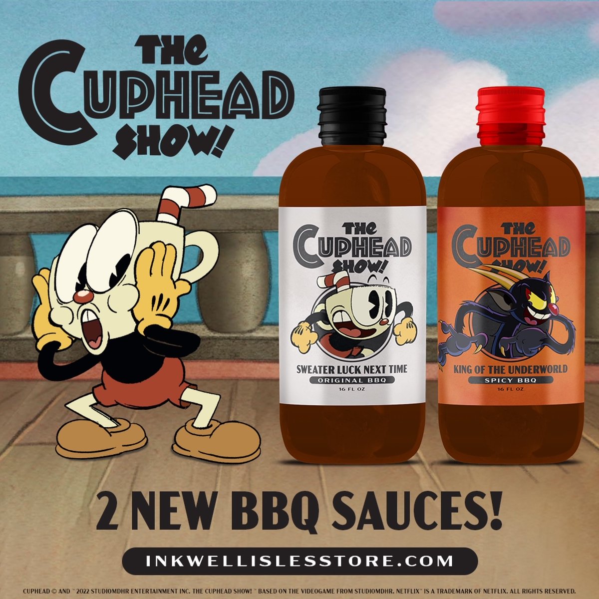 The Cuphead Show BBQ 2-Pack – The Cuphead Show : Officially