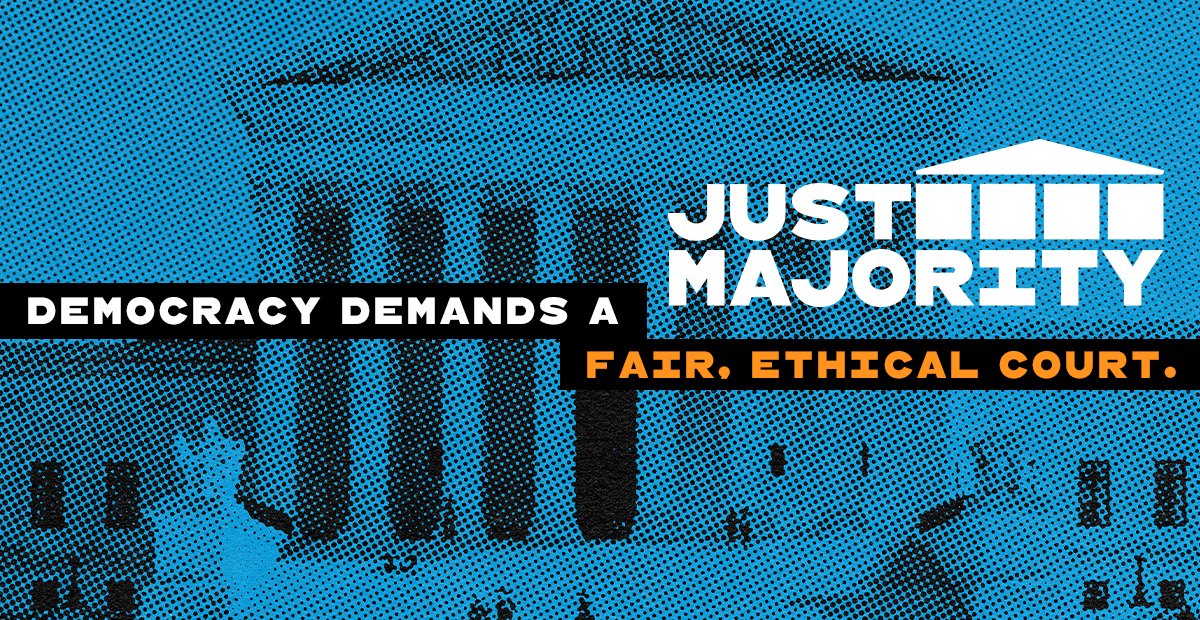 COC is joining the #JustMajority coalition to speak out about reforming the Supreme Court. 

With unethical behavior & partisan rulings coming from the Court, we’re hitting the road to talk about the need for reforms so the Court can once again advance justice & equality.