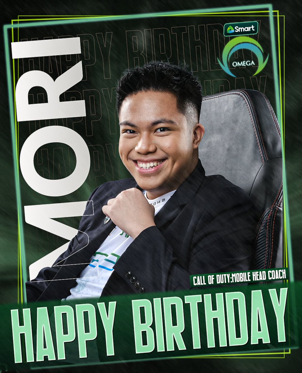 HAPPY BIRTHDAY, COACH MORI! 🥳🥳

Your Smart Omega family wishes you good health and happiness that never ends. Since this is your day, make sure to have a full blast.

May God bless you and your family. Again, happy birthday Coach! 🎉

#OneShotOmega #PowerofSmart #SmartAko
