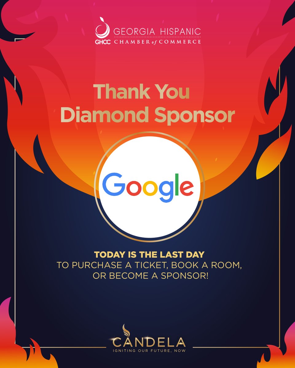 We are thrilled to announce that @Google  has partnered with us as the Diamond Sponsor for our highly anticipated 35th Annual Black Tie Awards & Gala: Candela🔥!⁣