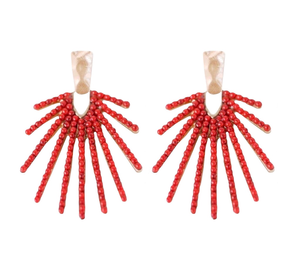 Red Sunburst Drop Earrings

roosthomegarden.com/shop/ols/produ…

#boldearrings #beachvibes #earringlove #roost #palmbeachstyle #roosthomegarden #shopthelook #earrings #fashionearrings #tampashopping #floridastyle #beachlooks #goodvibesonly #summerfun #statementearrings #statementjewelry