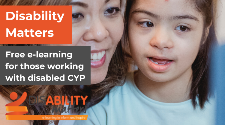 “I've never had the confidence to work with children with certain hidden disabilities because I didn’t have the knowledge or skills.  These e-learning sessions are very good. Thank you for a wonderful resource.” Find out more about #DisabilityMatters: bit.ly/Disab_Matters