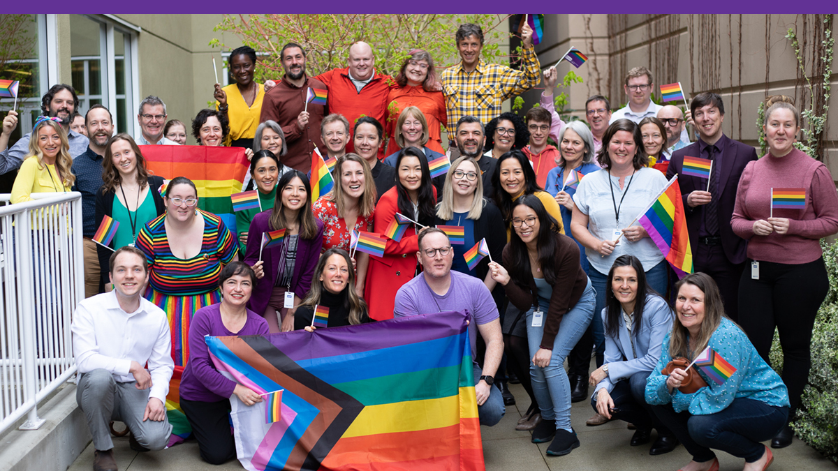 OAG_BC's tweet photo. Happy Pride! We're kicking off the season in style and in solidarity with the LGBTQ2S+ community. ๐๐
#pride #yyj #yvr #yyjpride #prideBC https://t.co/kwVb35TdRI