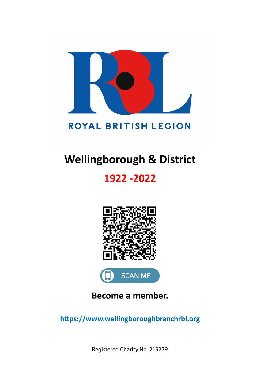 Wellingborough Branch of The Royal British Legion (@districtlegion) on Twitter photo 