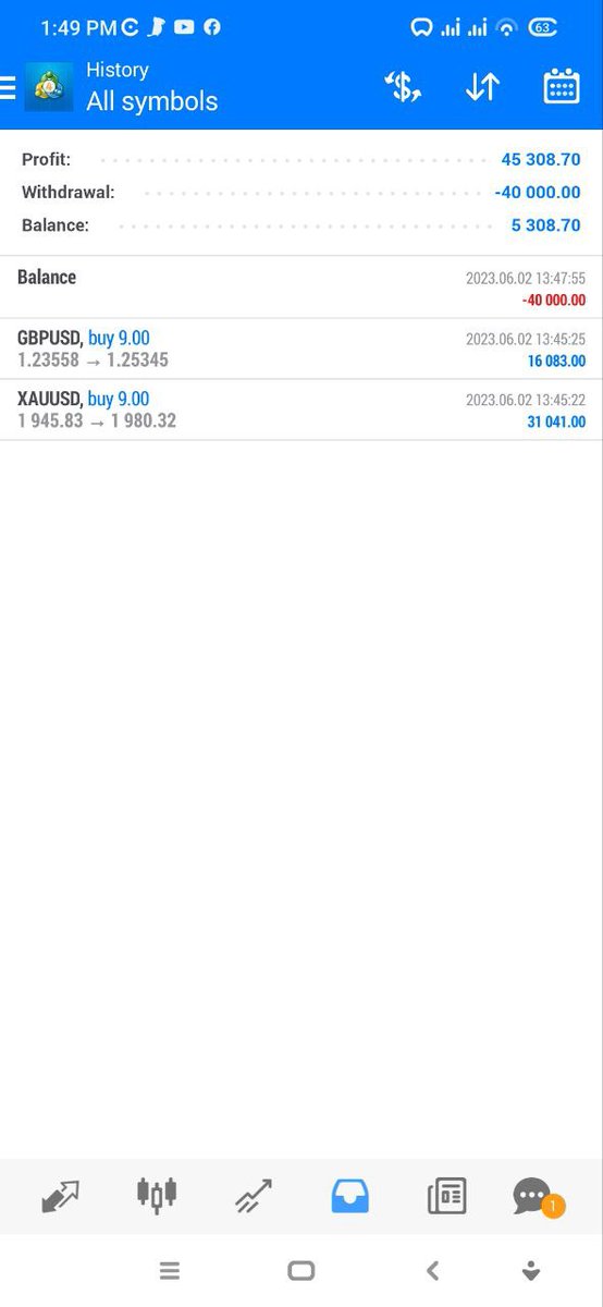 fxTsignalscom's tweet photo. Join us https://t.co/rHbsvUQL6m
To catch big fish! 😃
#forex #forextrading #bigprofit #accountmanagement #copytrading https://t.co/FcS3oOGcna