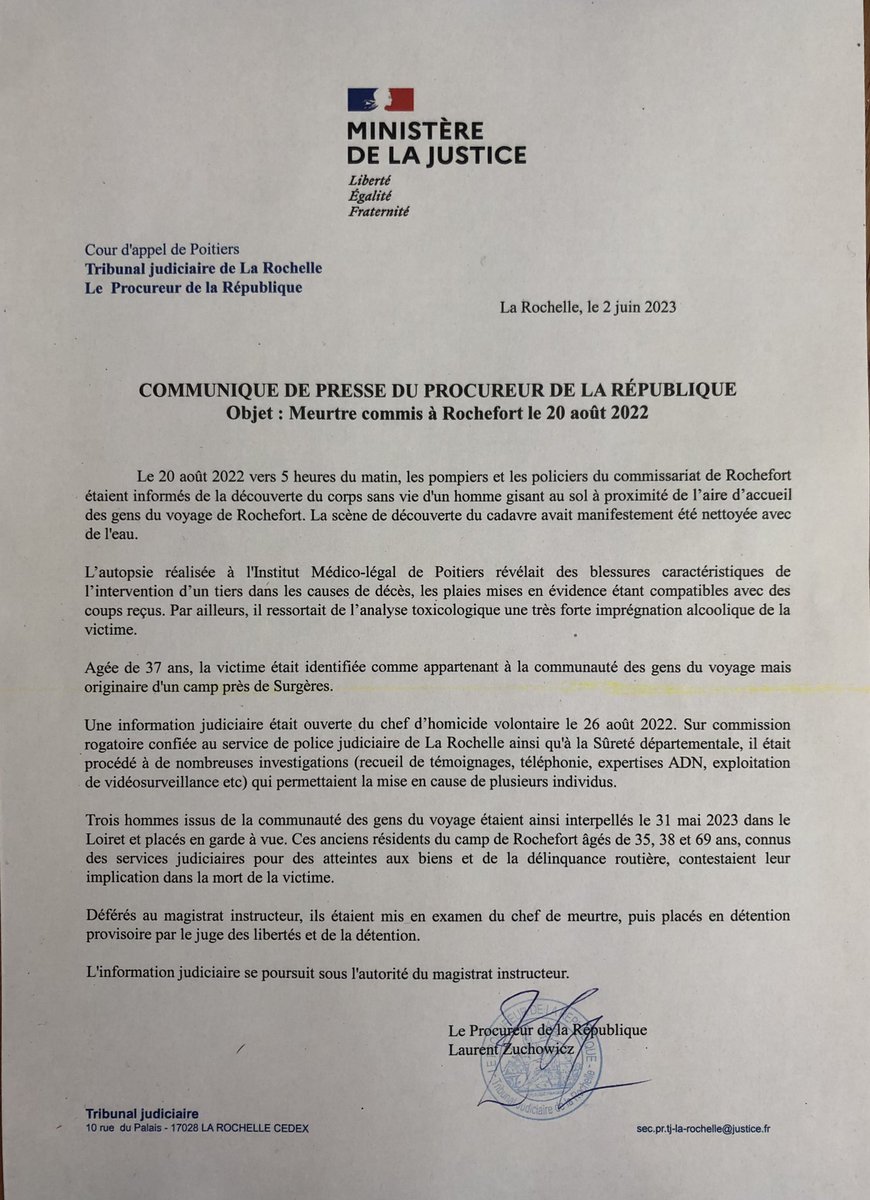 Laurent Zuchowicz (@prlarochelle) on Twitter photo 