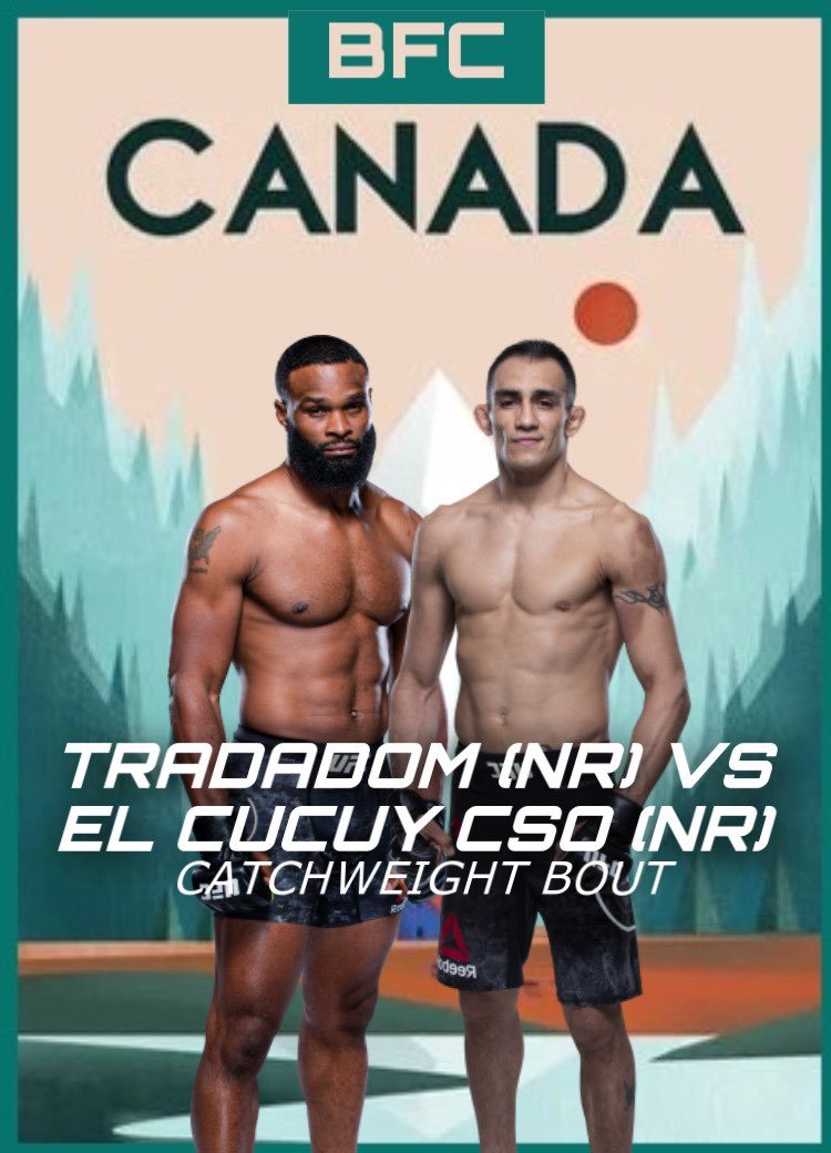 BfcJunkie's tweet photo. Another matchup is booked for BFC 7 as TRADADOM  takes on EL CUCUY CSO (both debuting) https://t.co/CgvsiMSIVI