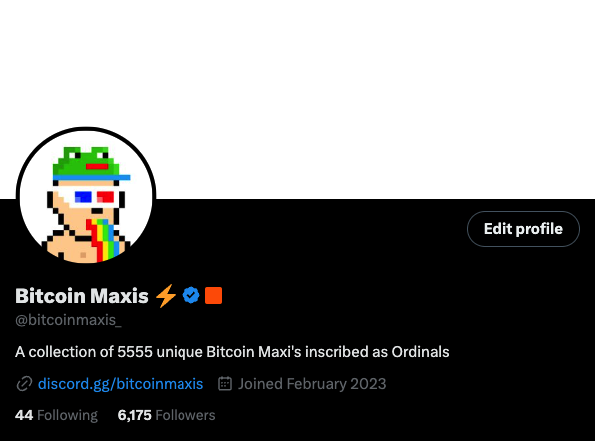 Bitcoin Maxis are officially Orange Associates 🟧 <a href="/thisisorange/">ff6000</a> <a href="/eth_ben/">ben.eth</a> 

To celebrate, we're giving away 3x 🟧 badges.

1️⃣ Follow <a href="/bitcoinmaxis_/">Bitcoin Maxis</a> &amp; <a href="/thisisorange/">ff6000</a> 
2️⃣ Like, RT &amp; enable 🔔
3️⃣ Tag 3 Bitcoin Maxis

⏰ Ends in 24 hrs