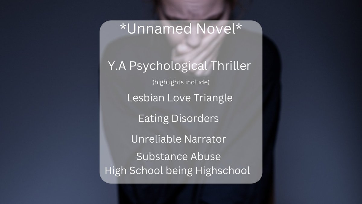 It's Day Two of Sixteen in the #24hournovel challenge! 
Today's prompt is to introduce your project.
I am writing a YA #LGBTQI  Psychological Thriller.
#BookPitch #Querying  #AuthorCommunity #Publishing #LiteraryAgents  #NewAuthor #BookDeal #BookPublishing #TeenFiction #YAWriter