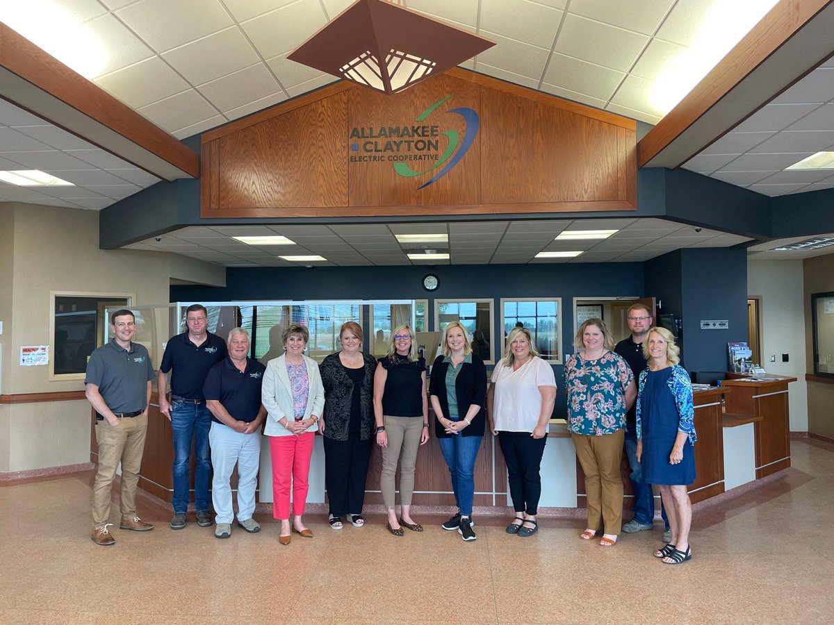 Great visit to Allamakee-Clayton Electric Cooperative to hear about ways to reduce burdensome government red tape, improve rural connectivity, and increase broadband access in the area!
