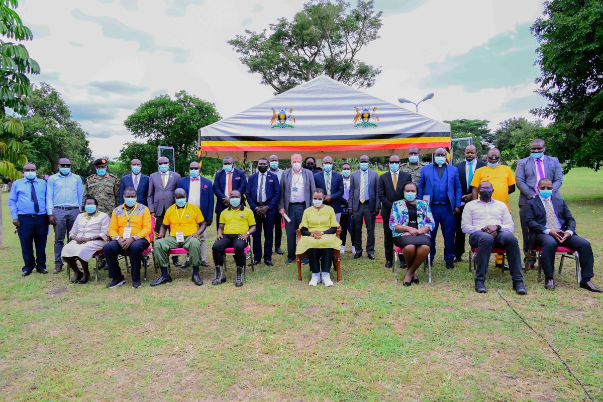 I have met with a dedicated team from the Sports Sub-Sector, along with officials from the Ministries of Works and Defence, at the National Leadership Institute Kyankwanzi. The purpose of this meeting was to discuss the ongoing renovation and upgrade of Mandela National Stadium…