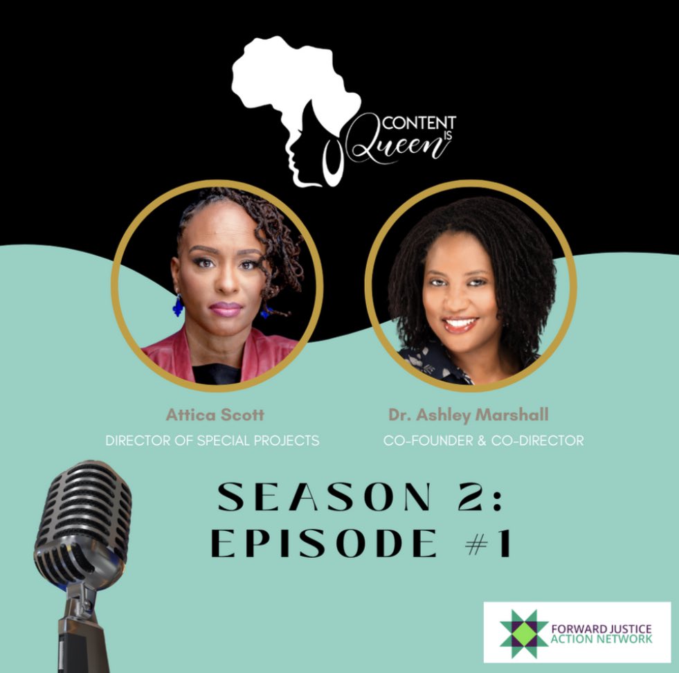 FJAN’s @atticascottky and @DrAshCashMarsh’s episode on the #ContentIsQueen Podcast with @laylanielsenco is out now, streaming on all platforms! Check it out ➡️ laylanielsen.com/season-02-epis…