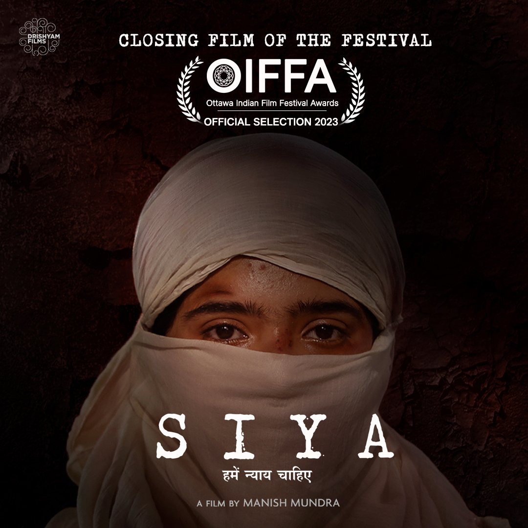 Siya's powerful narrative of resilience and the fight for justice has earned it
the prestigious closing spot at the #OttawaIndianFilmFestival.
@OIFFA_2023

Canadian premiere of @ManMundra gripping judicial opus, Siya will be on 17th June.