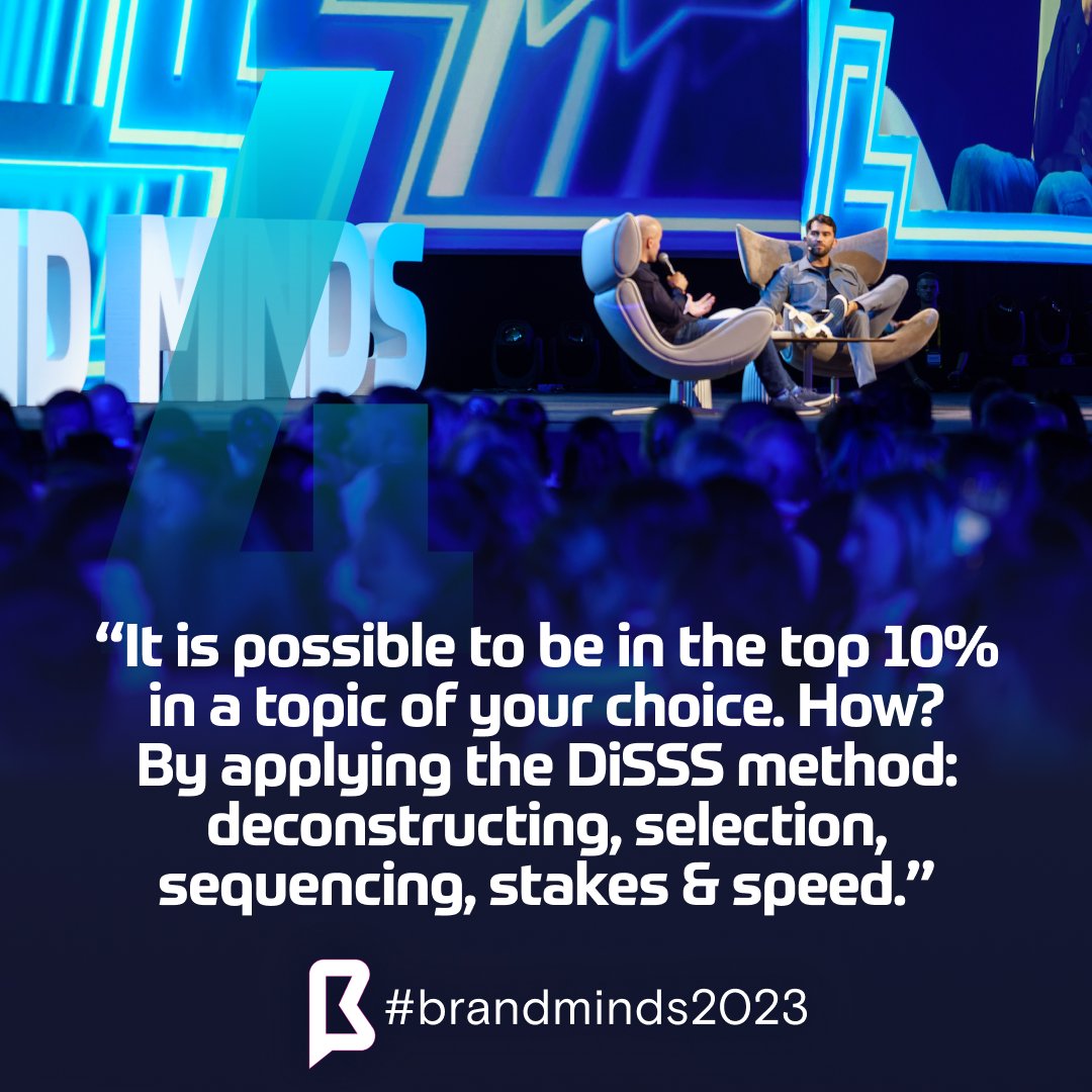 🔑 Amazing insights from Tim Ferriss's speech, swipe through for valuable takeaways!  

#BrandMinds2023 #BrandMinds #Business #Event #Summit #Conference #TimFerriss #TopPerformance #ToolsOfTitans
