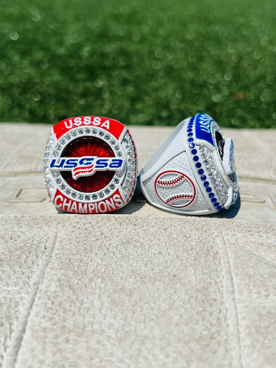 Another MASSIVE weekend of baseball across Indiana! 

Crown Point: Batman v. Joker (70+ teams) is back for 2023! 

Indianapolis: Hit for the Cycle (180 teams) teams will compete across Indy for these AWESOME white-out rings! 

#playthebest 
#playusssa
