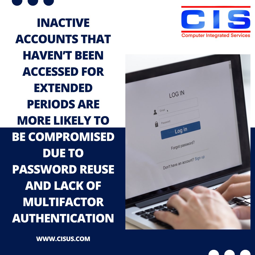ComputerIntSvc's tweet photo. With the volume of new accounts you create every day, do you forget to delete inactive accounts? 
Increasing #IdentitySprawl can trigger significant account takeover #ATO , for support contact https://t.co/H3ArCcj0BT!  
Read more -> https://t.co/94ZEJRp1m6 #cybersecurity https://t.co/d7lh5yLPrm