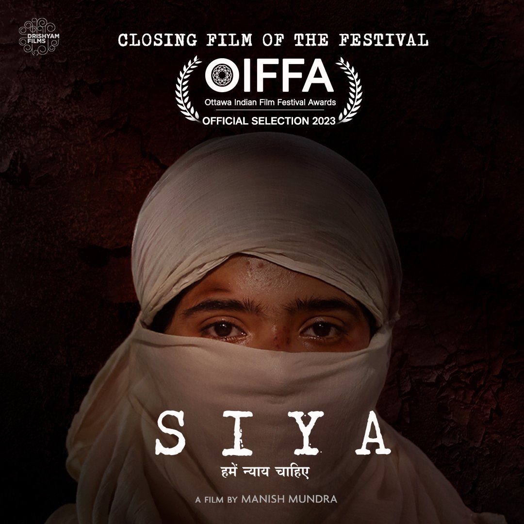 Siya's powerful narrative of resilience and the fight for justice has earned it
the prestigious closing spot at the #OttawaIndianFilmFestival.
@OIFFA_2023

Canadian premiere of Manish Mundra’s gripping judicial opus, Siya will be on 17th June.