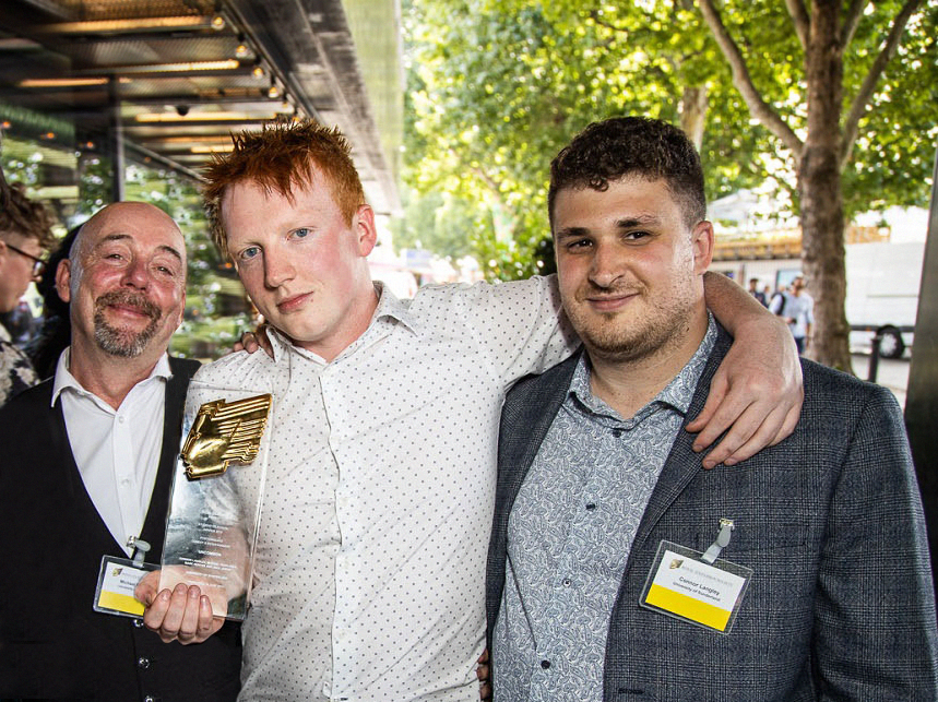 Three <a href="/sunderlanduni/">University of Sunderland</a> graduates awarded £30,000 to support future of local filmmaking sunderland.ac.uk/more/news/stor… <a href="/RedStampProduc1/">Red Stamp Productions</a> <a href="/garystubbstv/">Gary Stubbs</a> <a href="/arabplouv/">Arabella</a> <a href="/LeeHallTweets/">Lee Hall</a>