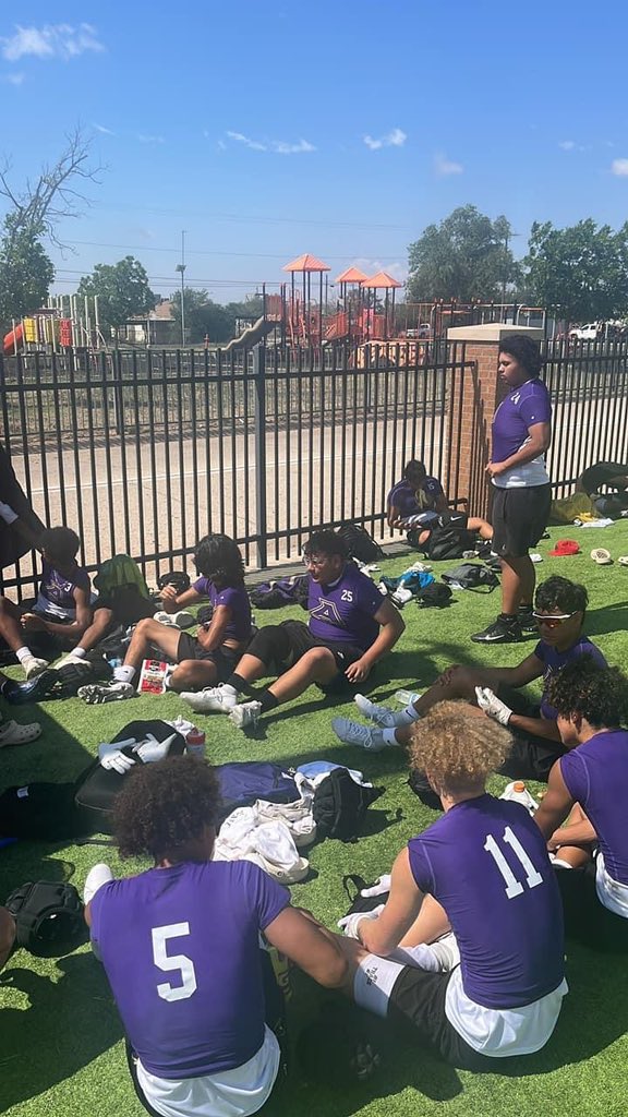 Won game 2 vs. Van Horn 26-0