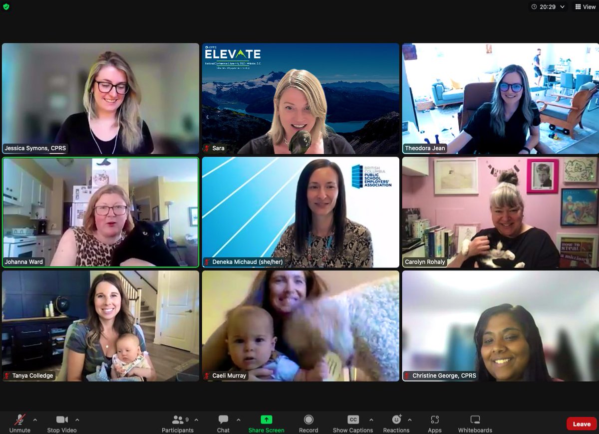 Kudos to the <a href="/CPRSNational/">CPRS National</a> conference planning committee ft. our babies 👶🏼🐾 While mama duties mean I won’t be able to be there in person, I have no doubt we’ve planned an amazing weekend of PD that will inspire our colleagues. Grateful for the opportunity to be part of this team