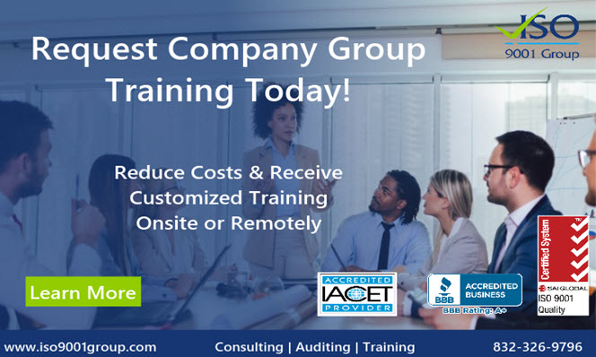#Onsite or #remote, our Company Group #Training is a great way to reduce costs &amp; get customized training that incorporates your documents. Schedule your next training with our #certified #trainers.👉 iso9001group.com/onsite-trainin…

Contact us👉 iso9001group.com | 832-326-9796