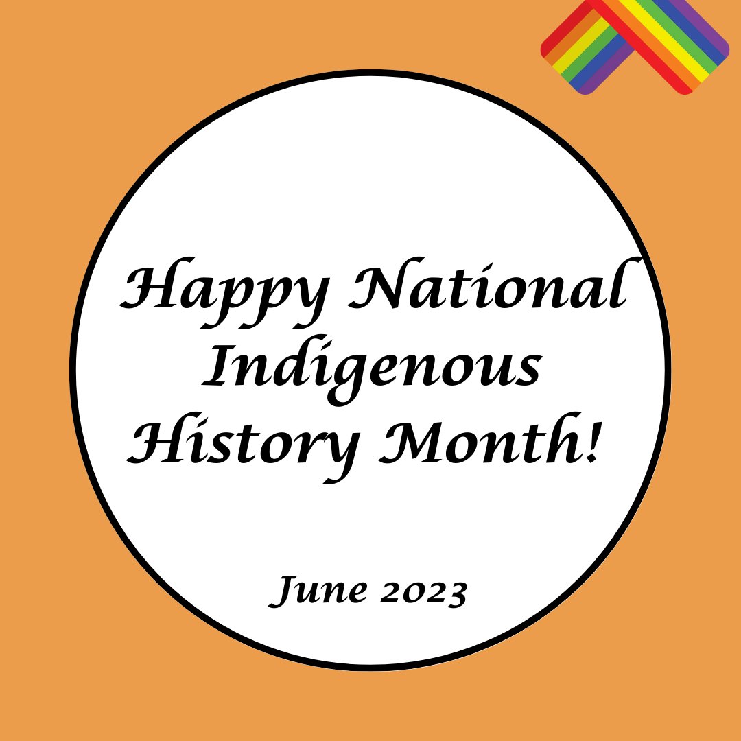 Happy Indigenous History Month!

June is also Indigenous History Month
Indigenous history month is an important time to highlight the vibrant histories &amp; incredible resilience of First Nation, Inuit, and Metis communities.

#indigenoushistorymonth #indigenous #history 
#twospirit