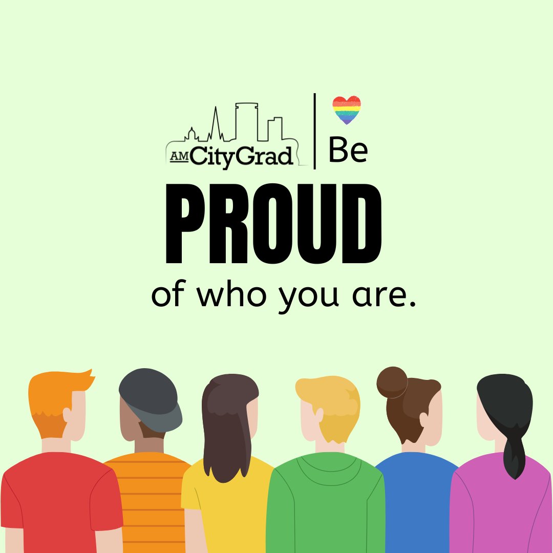 AMCityGrad's tweet image. Happy Pride Month to everyone. We hope that everyone has an amazing Pride 2023. #PRIDE #PROUD #2023 #LOVE #EQALITY