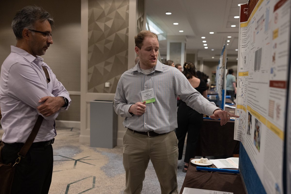 Minnesota Center for Prion Research & Outreach (@umn_mnpro) on Twitter photo Copper, maroon, and gold (nanoparticles)! MNPRO presented a gleaming array of research at the 4th International #CWD Symposium. Thank you <a href="/CSUVetMedBioSci/">CSUVetMed&BioScience</a>, <a href="/USDA_APHIS/">USDA Animal and Plant Health Inspection Service</a>, every face we put with a name, and all responsible for hosting us! Copper, maroon, and gold (nanoparticles)! MNPRO presented a gleaming array of research at the 4th International #CWD Symposium. Thank you <a href="/CSUVetMedBioSci/">CSUVetMed&BioScience</a>, <a href="/USDA_APHIS/">USDA Animal and Plant Health Inspection Service</a>, every face we put with a name, and all responsible for hosting us!