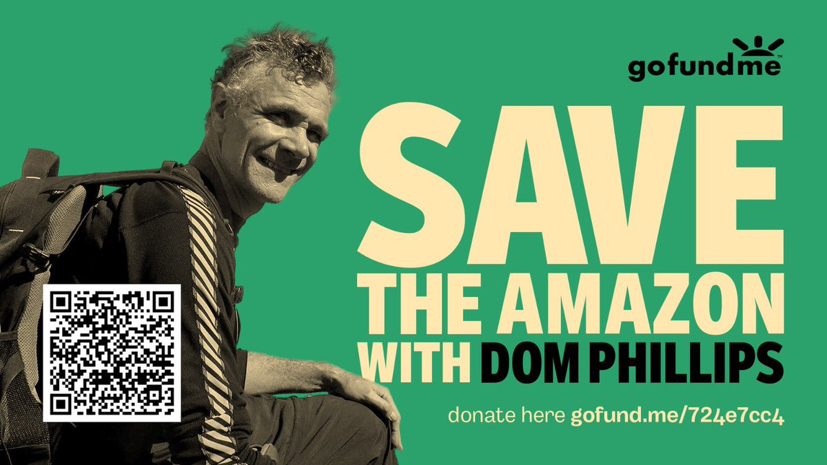 Those who can, let’s pull together and donate a little of our weekend spending cash to get Dom’s book published 🙏👊🇧🇷 gofundme.com/f/complete-how…