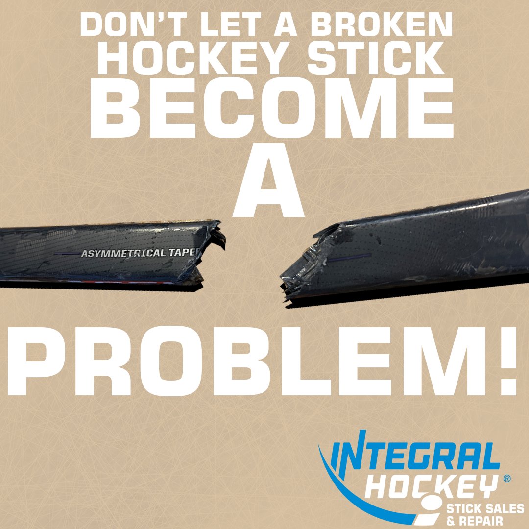 Integralhockey's tweet photo. Bring it in now to have it repaired before summer camp starts. Act now, because the hockey season will be creeping up sooner than you think!

https://t.co/E8btsZkZAb

#brokenhockeystick #hockey #nhl #stickrepair #wecanfixit https://t.co/ZsVJqMBVca