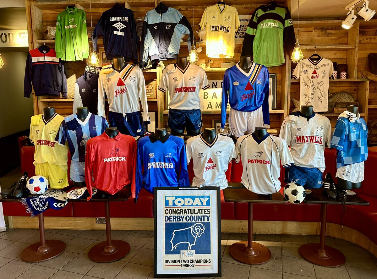 Phil Lowe - Derby County Shirts Collection - (@phillowe1) on Twitter photo So we have had a busy day setting up at <a href="/RamsHeritage/">Rams Heritage Trust</a> !
Come and join us tomorrow or Sunday #dcfcfans
<a href="/dcfcofficial/">Derby County</a> Pride Park.
Let’s let the club now we want somewhere for us to share this history and heritage of ours permanently! So we have had a busy day setting up at <a href="/RamsHeritage/">Rams Heritage Trust</a> !
Come and join us tomorrow or Sunday #dcfcfans
<a href="/dcfcofficial/">Derby County</a> Pride Park.
Let’s let the club now we want somewhere for us to share this history and heritage of ours permanently!